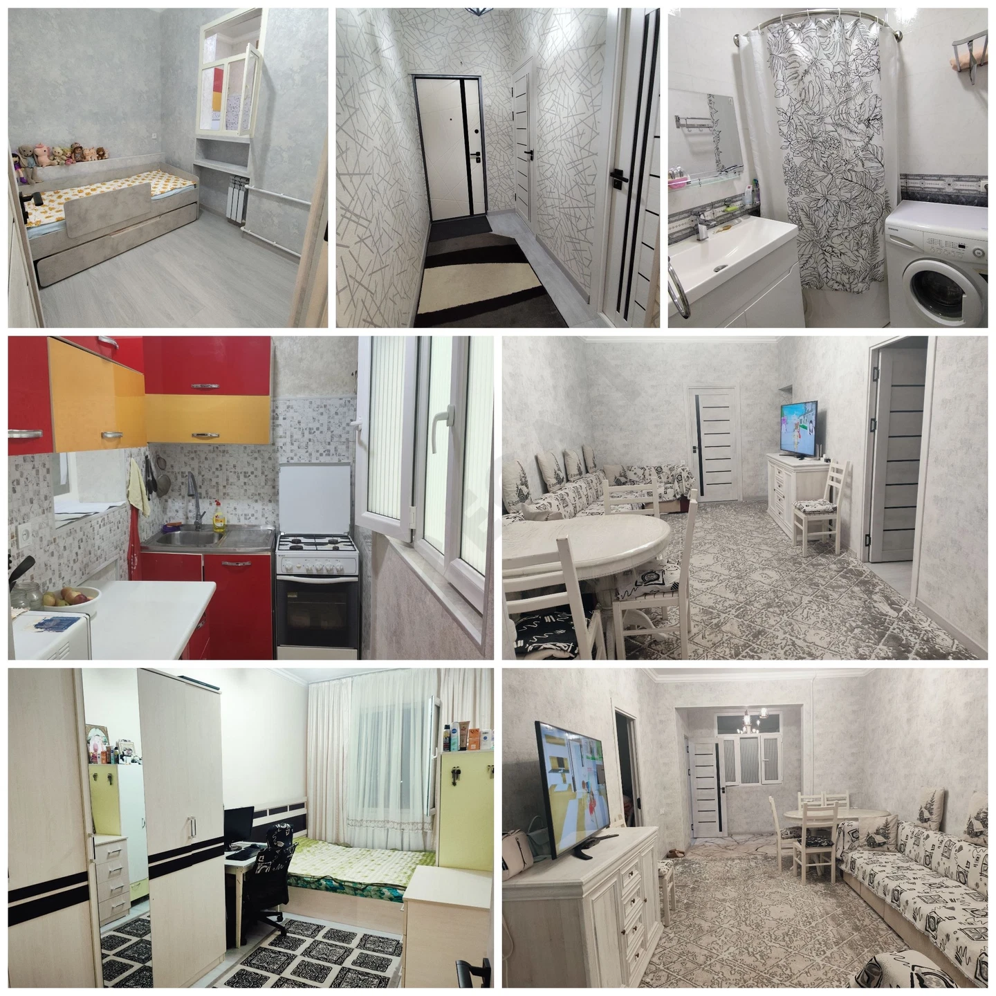 Apartment in Chilonzor 9-kvartal, 2-room, 1st floor - Cover Photo