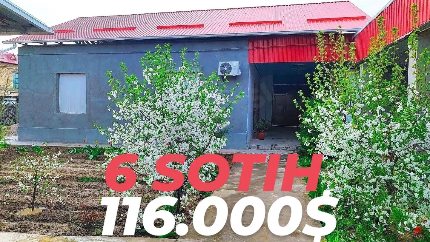 6 sotons, 7-room house with all amenities in Yangibozor, Yuqori Chirchiq - Cover Photo