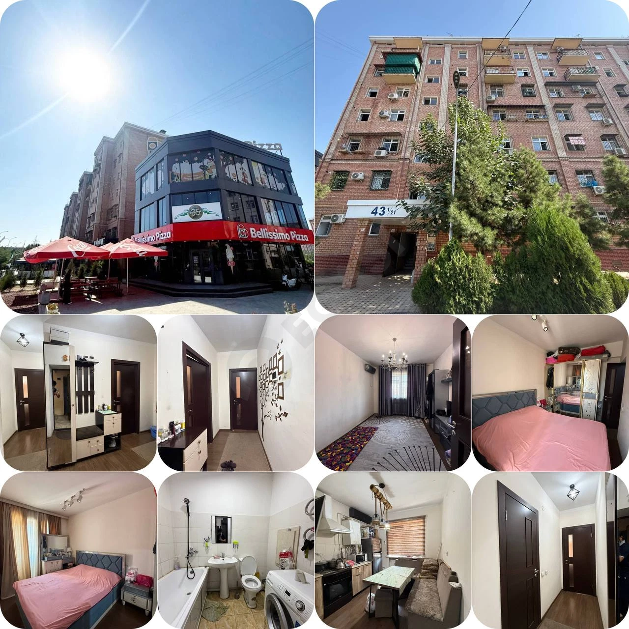 2-room apartment in Yangihayot, Tashkent - Cover Photo