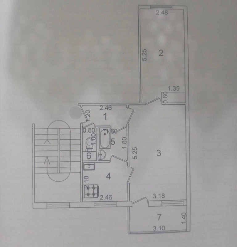 2-xonali kvartira Chilanзar 47 kv.m - Cover Photo
