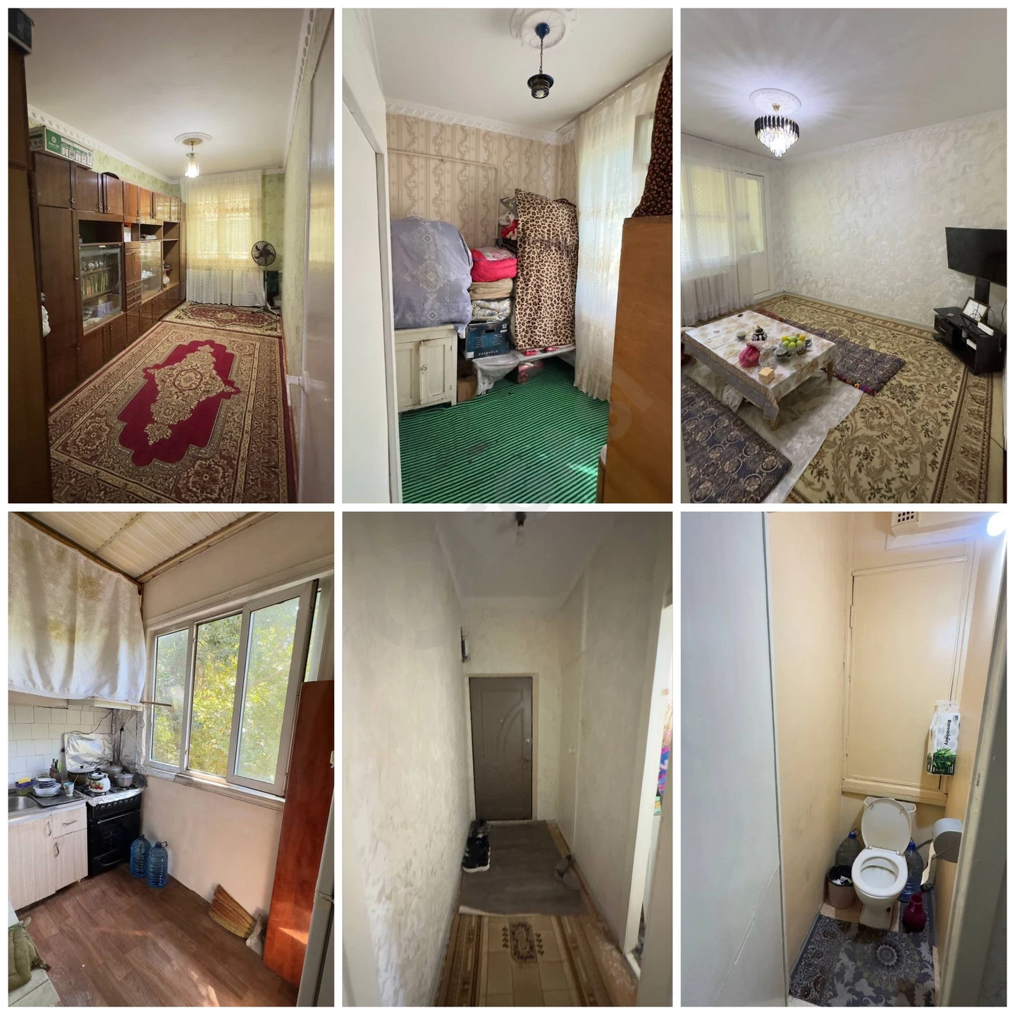 2-room apartment in Chilonzor 6-kvartal, 4th floor - Cover Photo