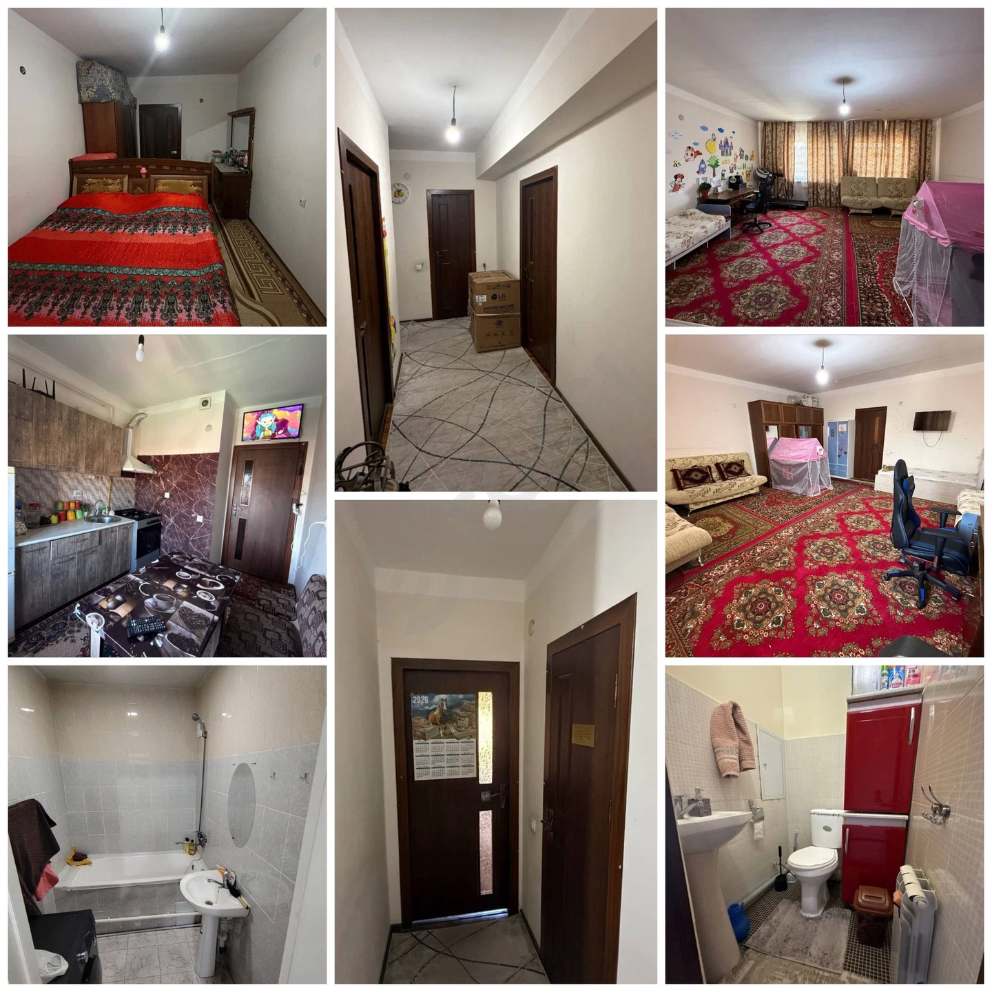 2-room apartment in Yangihayot district, 6th floor - Cover Photo