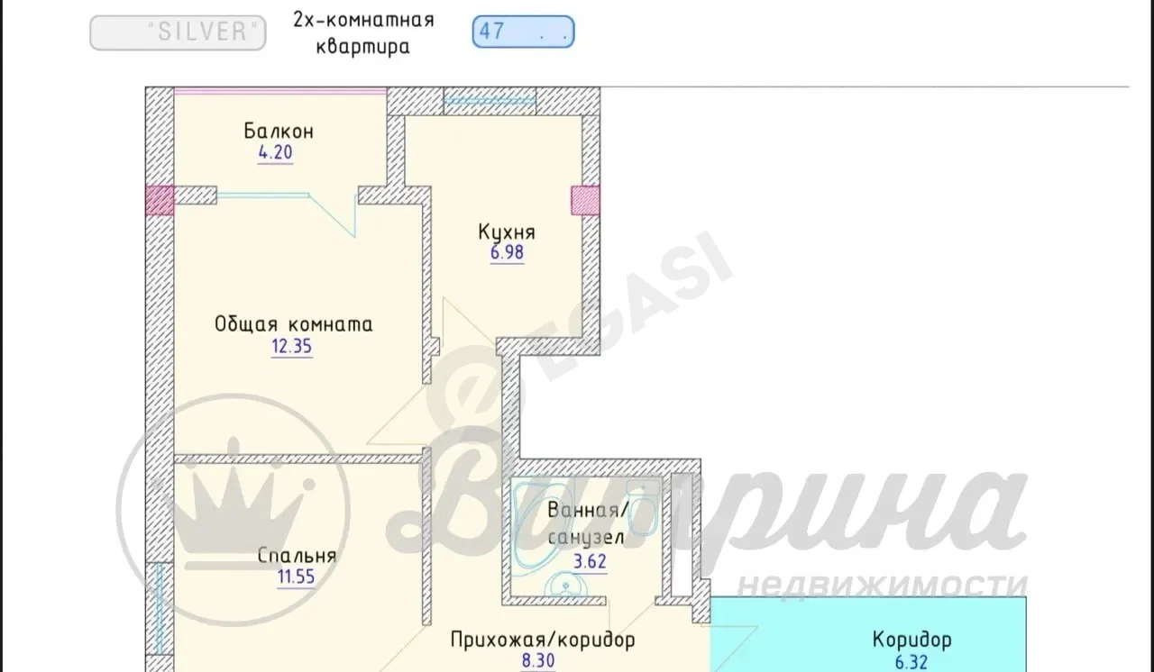 ЖК SILVER 3 комнатная - Cover Photo