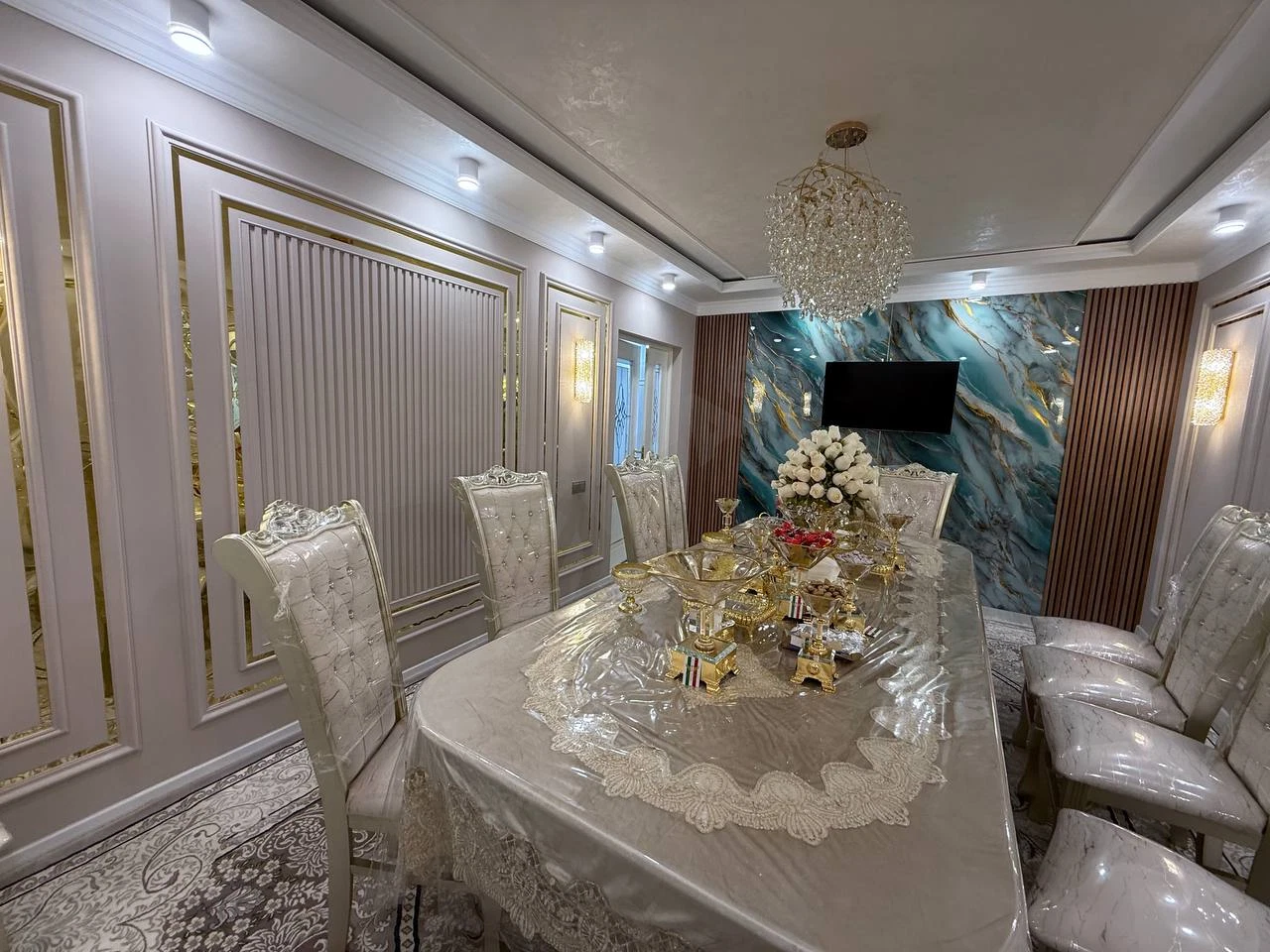 Samarkand Darvoза 3/3/4 Shaykhontohur 80 m² Евроремонт - Cover Photo