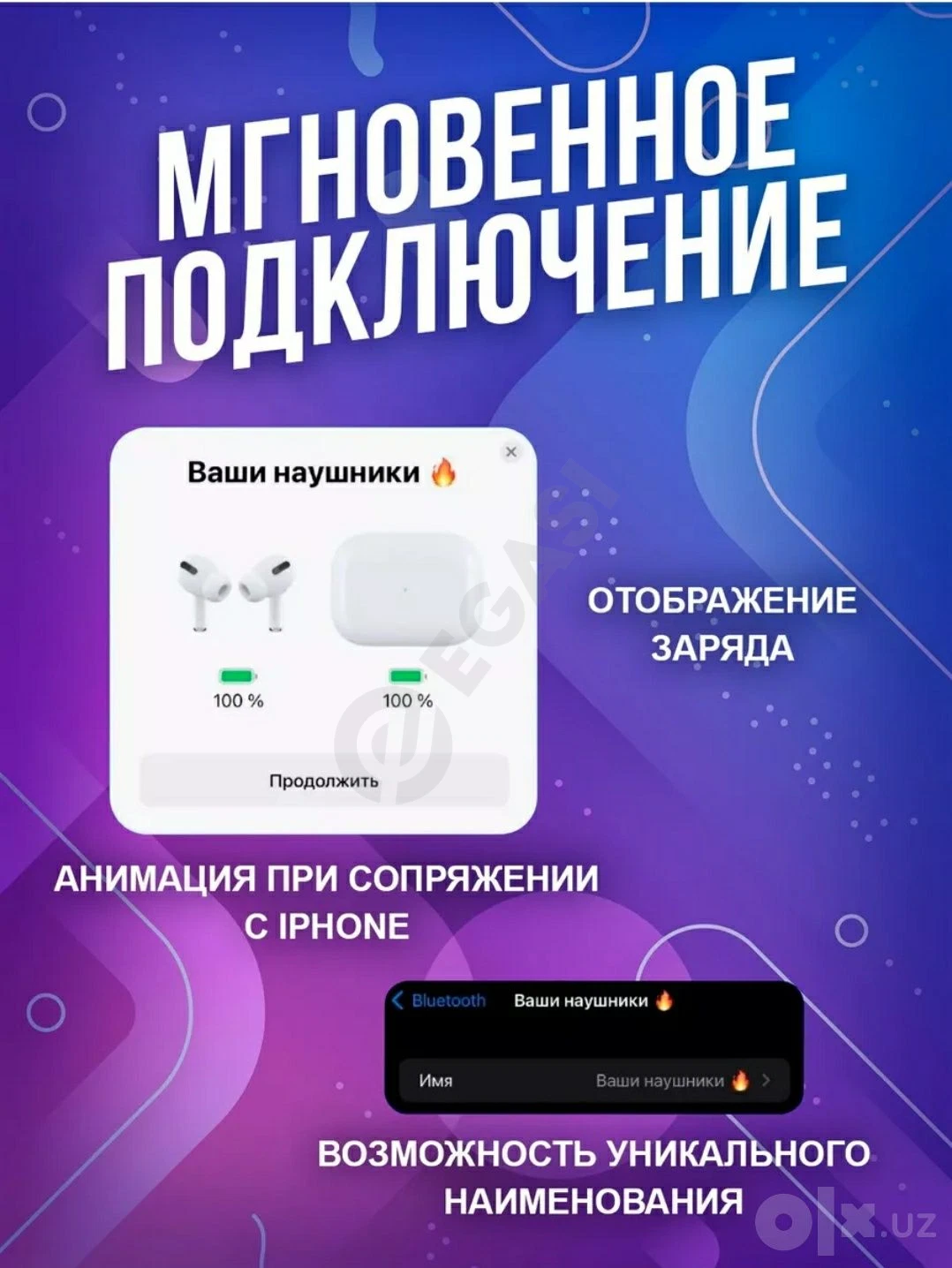 Наушники безпроводные ПРО - Cover Photo