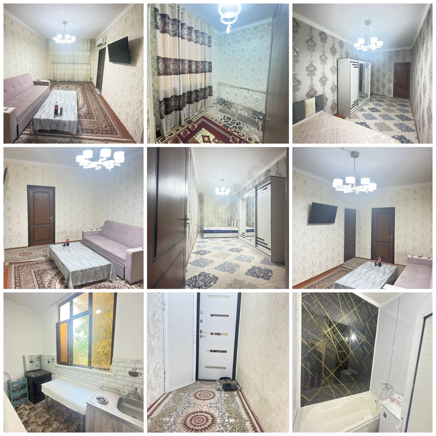 Apartment in Chilonzor 19-quarter, 2 rooms - Cover Photo