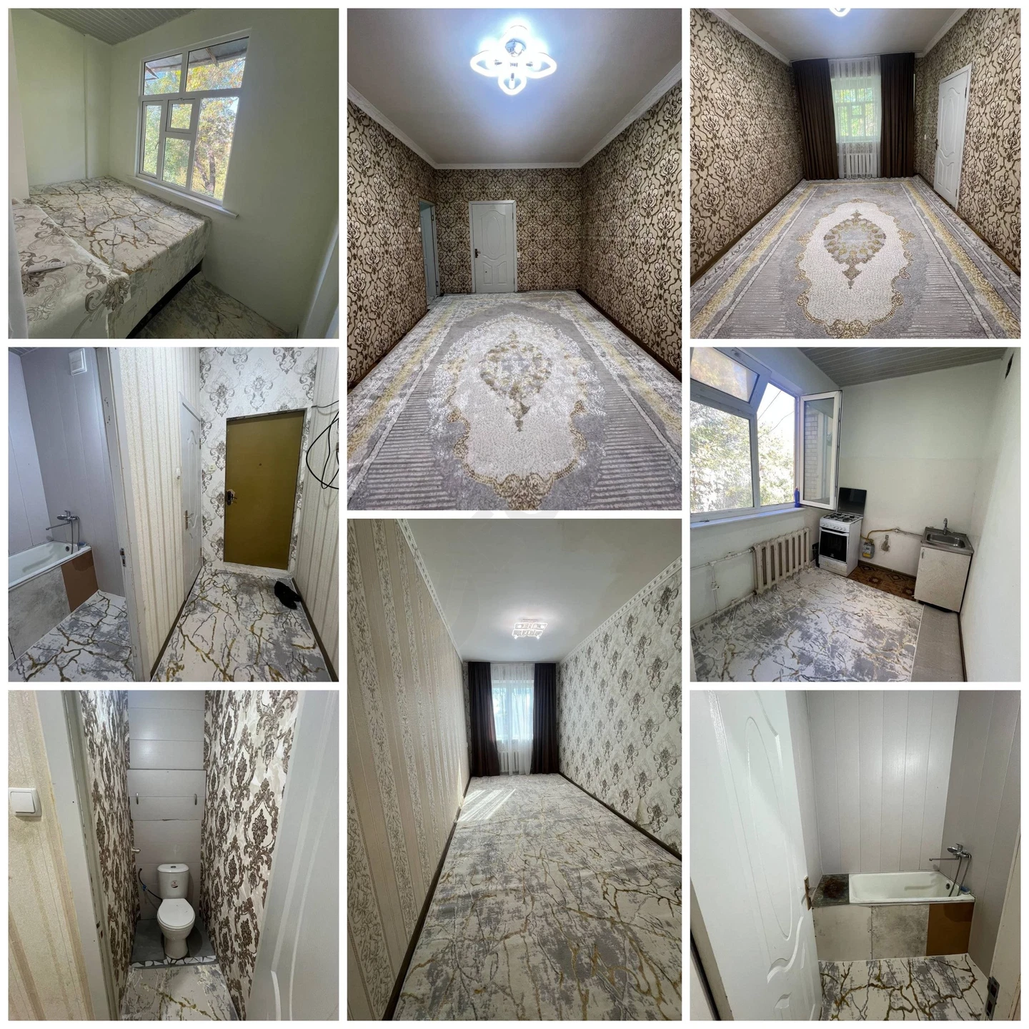 Apartment in Chilonzor 12-quarter, 2 rooms, 4th floor - Cover Photo