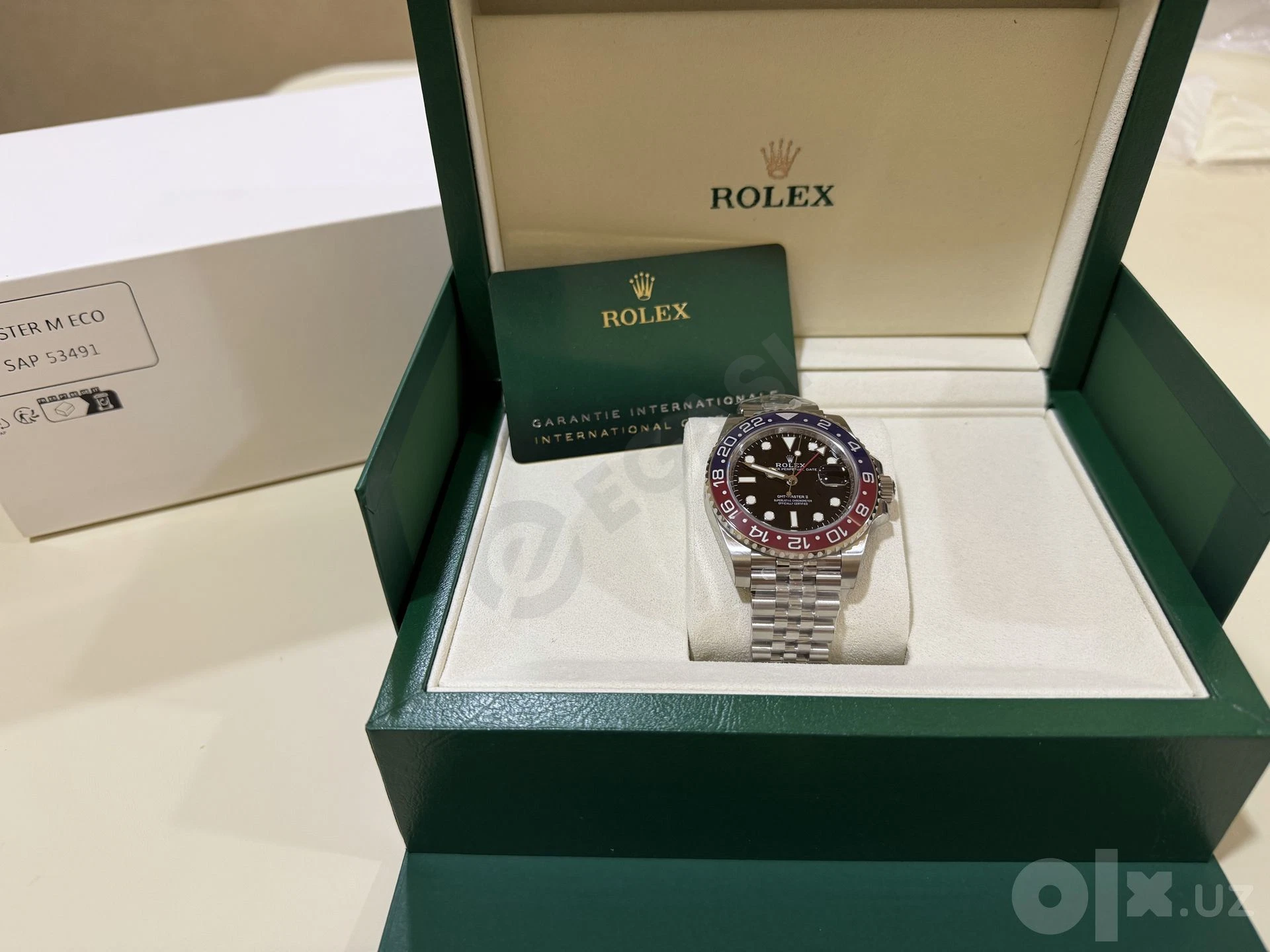 Rolex GMT-MASTER II 40 mm PEPSI 126710BLRO лучшее качество VSF - Cover Photo