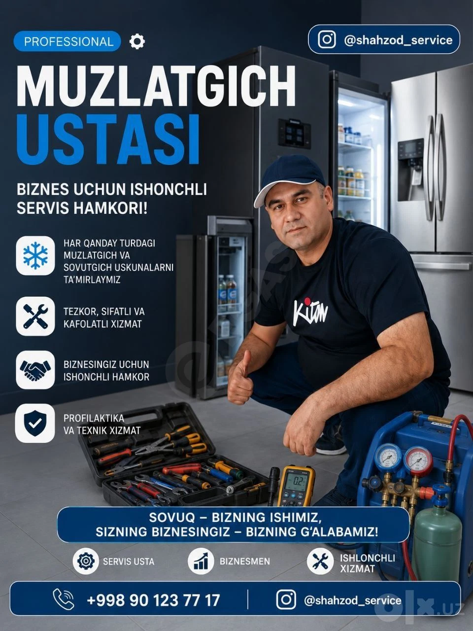 Ремонт холодильников мастер!!! Срочно - Cover Photo