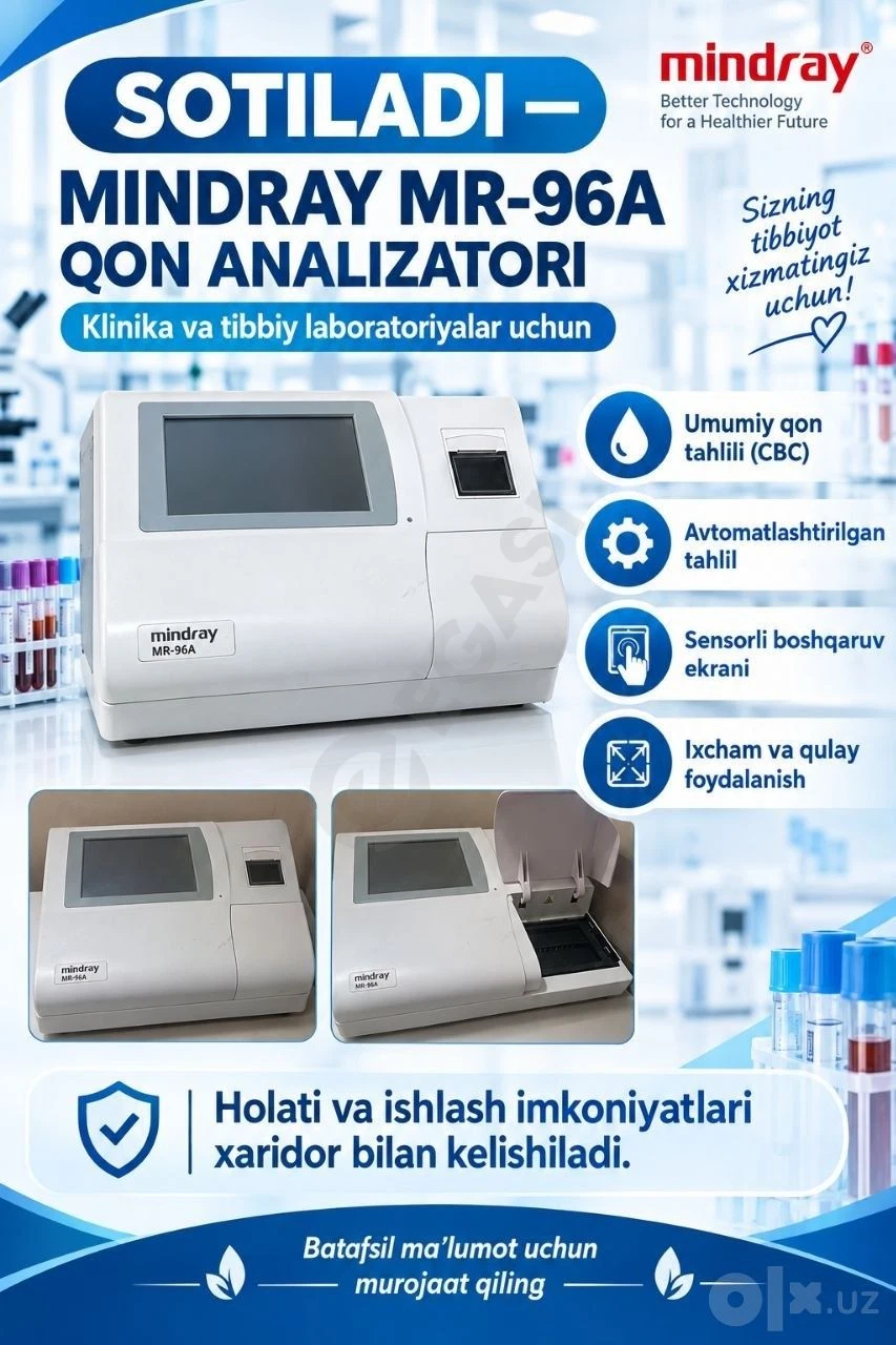 Qon taxlil analizatori - Cover Photo