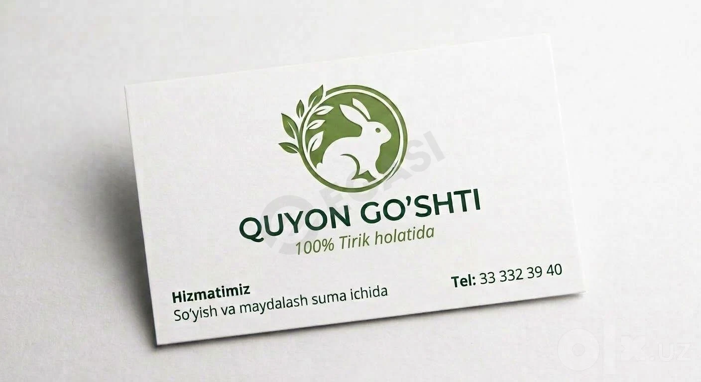 Quyon goʻshti sveji Soyib beramiz 24/7 - Cover Photo