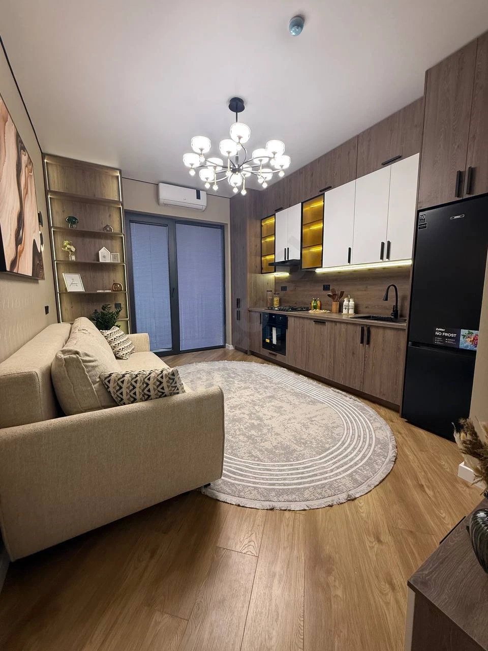 Apartment 3/7/13 in residential complex O'z Zamin, euro renovation, furniture, appliances — photo 3/7
