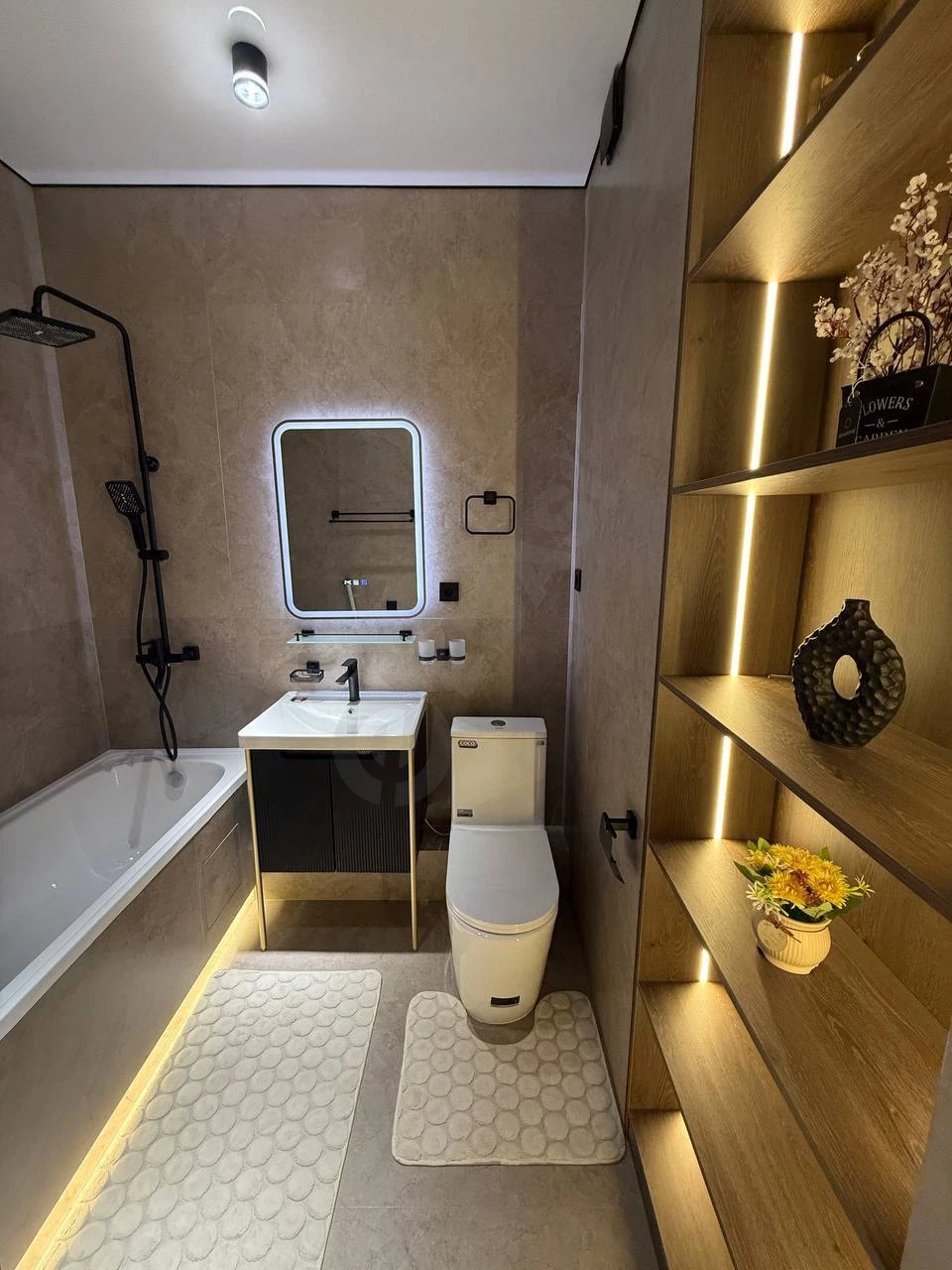 Apartment 3/7/13 in residential complex O'z Zamin, euro renovation, furniture, appliances — photo 7/7