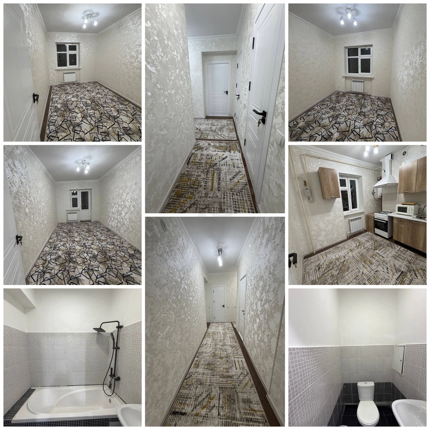 3-room apartment in Yangikhayot, 6th floor, 56m² — photo 1/1