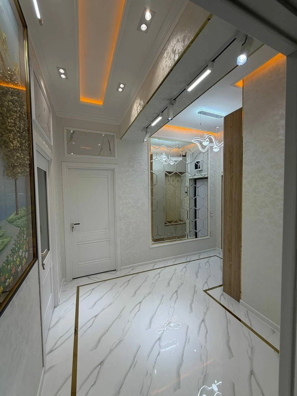 3-xonali kvartira, 70 m2, Almazar rayoni, 6/10 — rasm 8/8