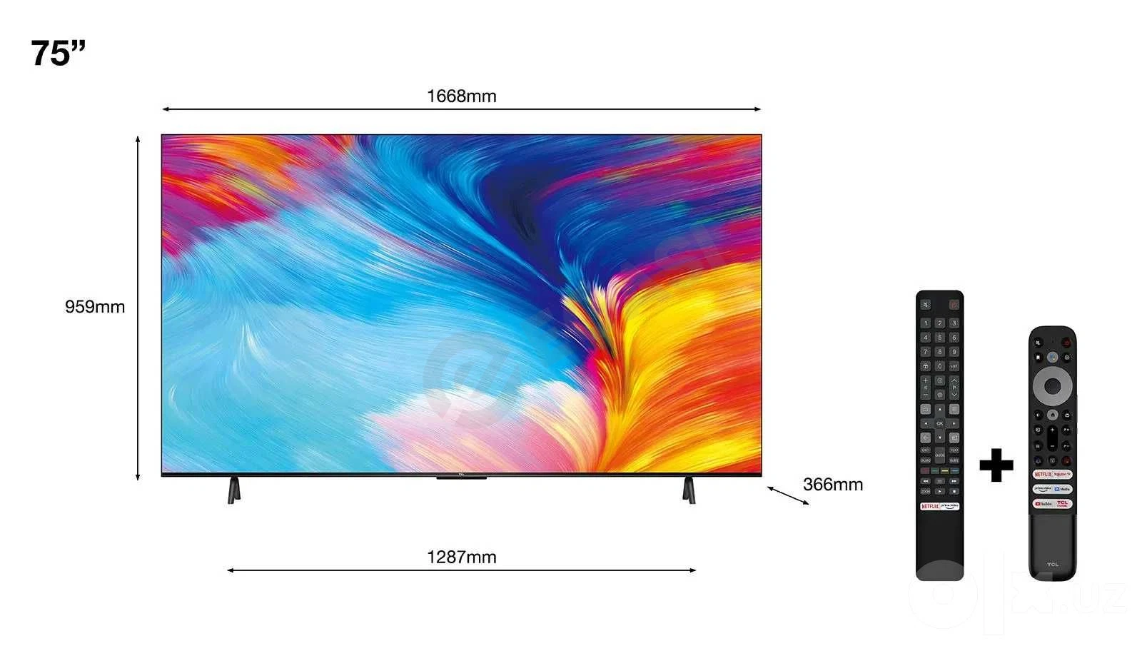 TCL 75 4K UHD SmartTV proshivka kanal bepul dastavkki — rasm 3/4