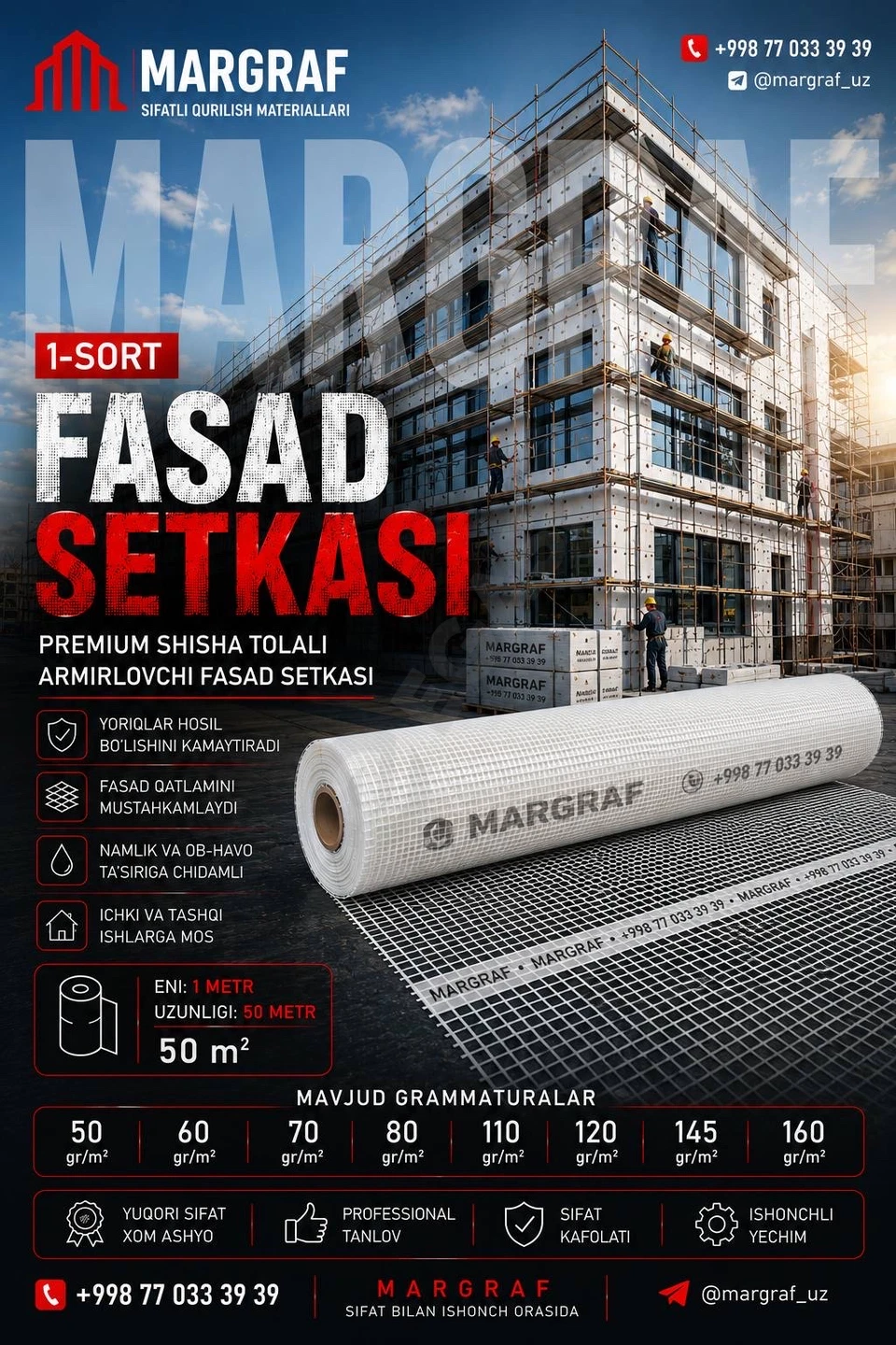 Fasad uchun barcha kerakli materiallar - Cover Photo