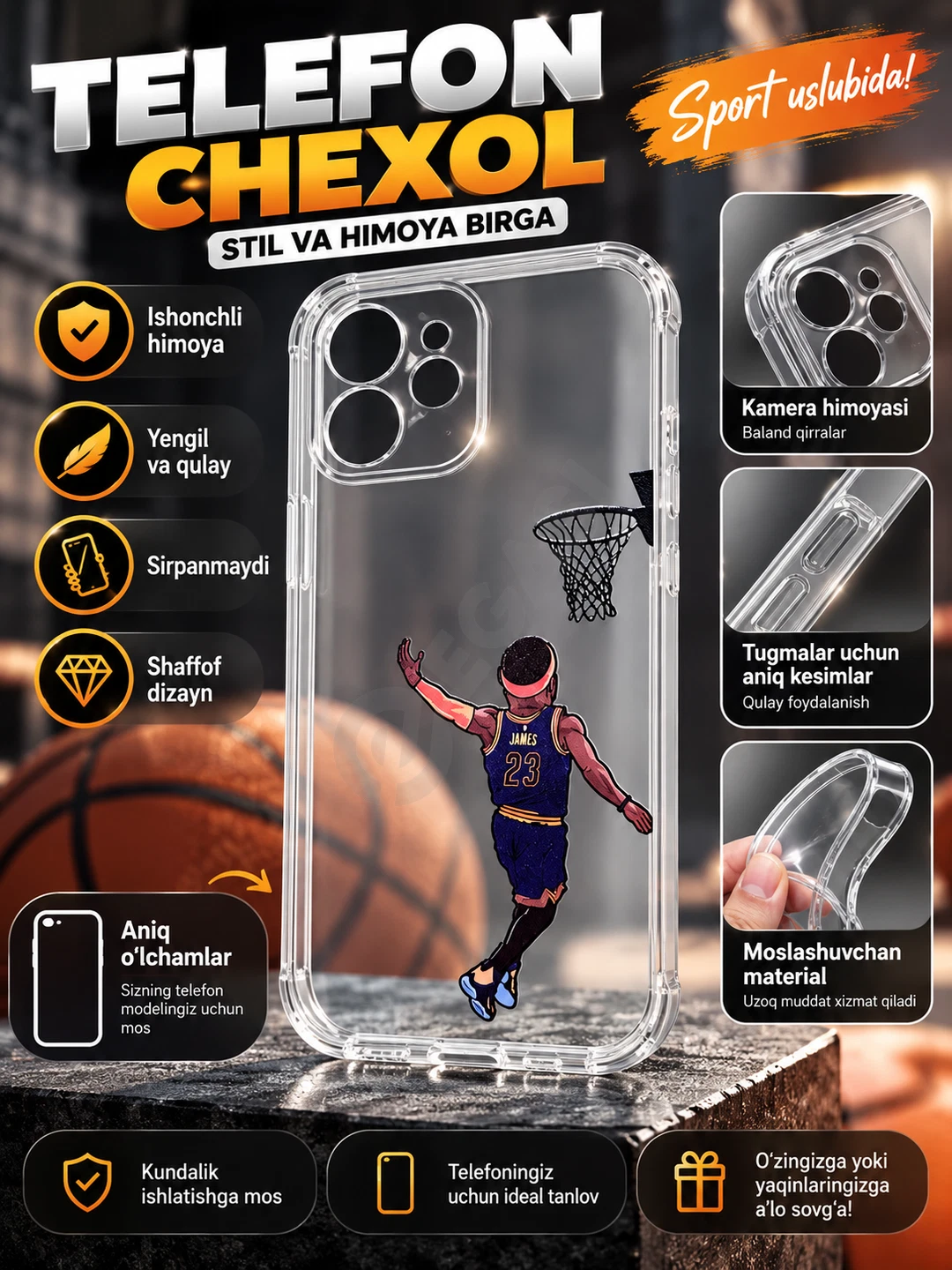 Telefon uchun g’iloflar chaxol telefonga chexol чехол телефонга чехол гилоф - Cover Photo