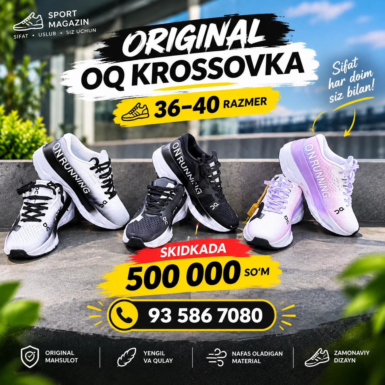 Krasovka ON original 36-40 razmer - Cover Photo