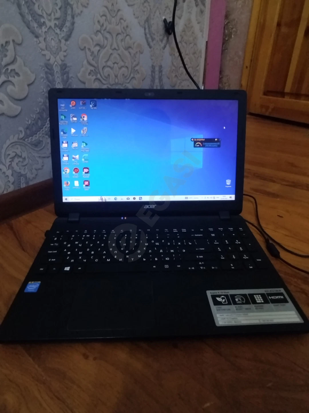 Acer aspire E 15 start noutbuk sotiladi - Cover Photo