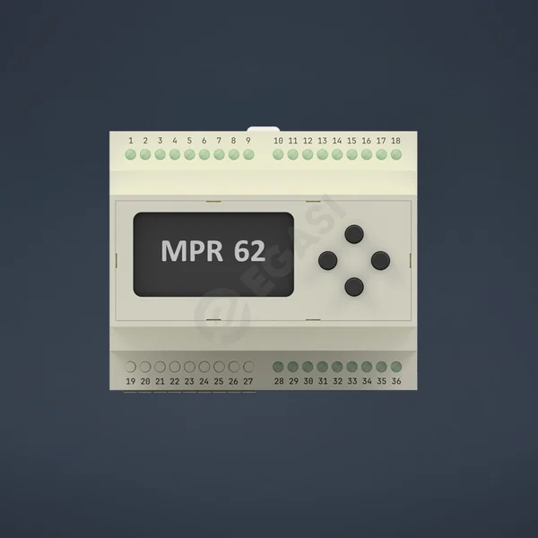 Реле комплексной защиты трехфазных электродвигателей MPR 62 | Контроль напряжения, тока, температуры | DLKIP Electronics - Cover Photo