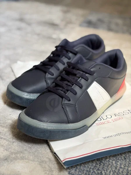 Кеды U.S. Polo Assn. оригинал, тёмно-синие - Cover Photo