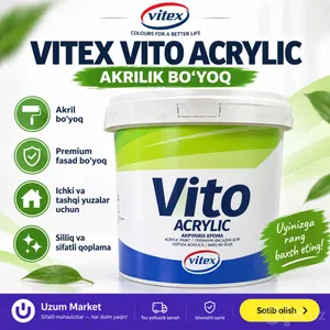 Vitex Vito Acrylic — akrilik fasad bo‘yog‘i