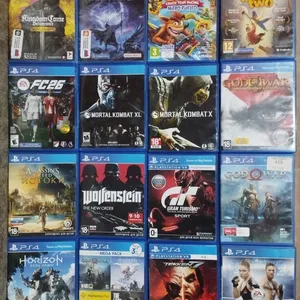 PS4 uchun orginal disklar
